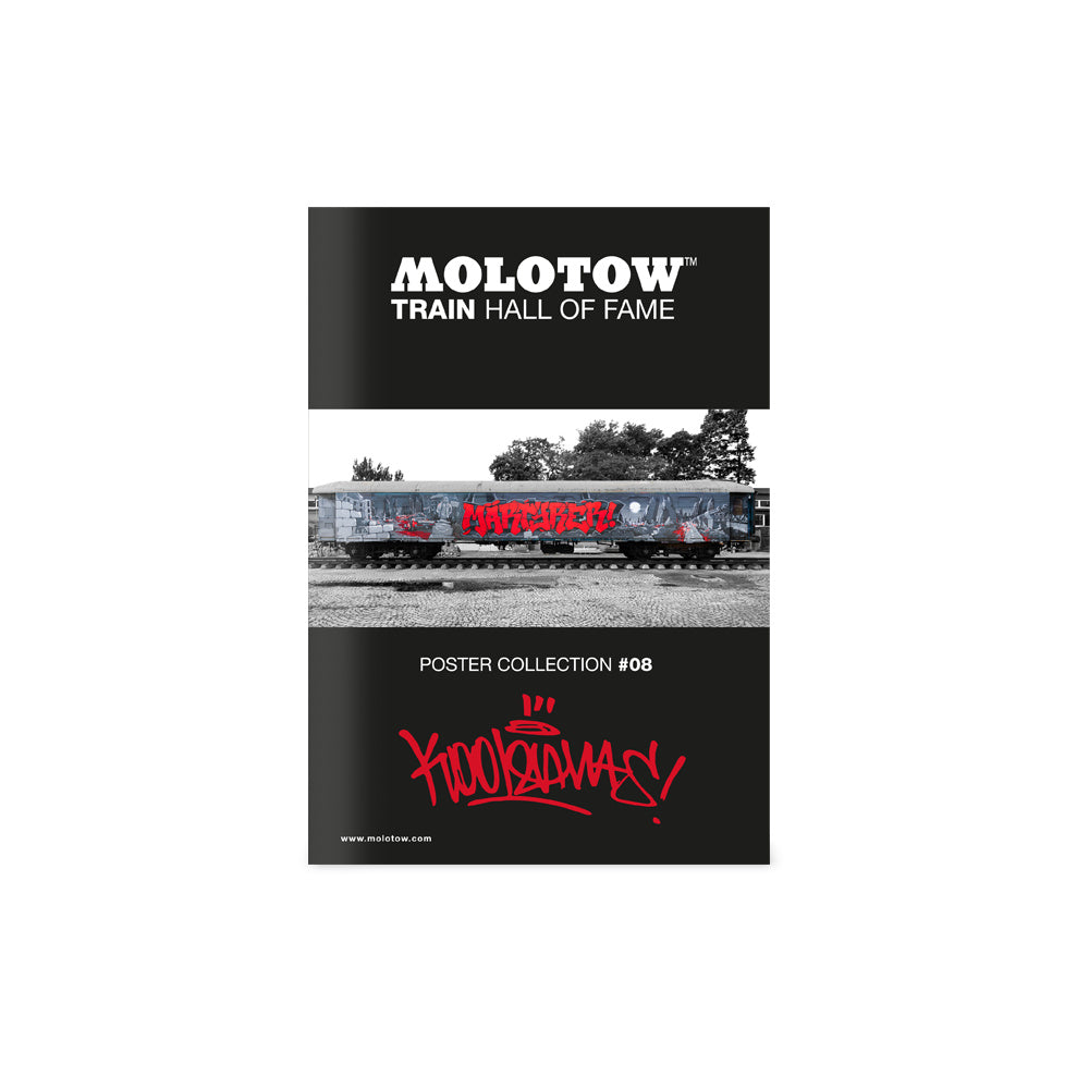 Molotow - Merchandise - Posters - Train Hall Of Fame #08 Kool Savas