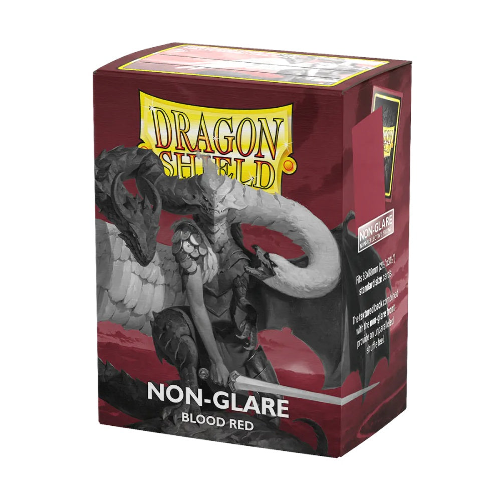 Dragon Shield: Non-Glare Sleeves Matte Blood Red