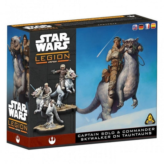 Star Wars: Legion Captain Solo & Commander Skywalker on Tauntuns