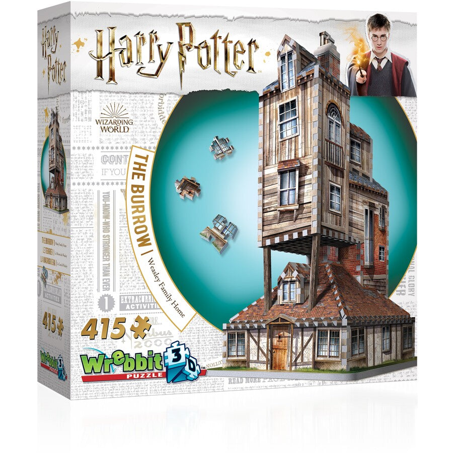 3D Puzzles: Harry Potter The Burrow126pc