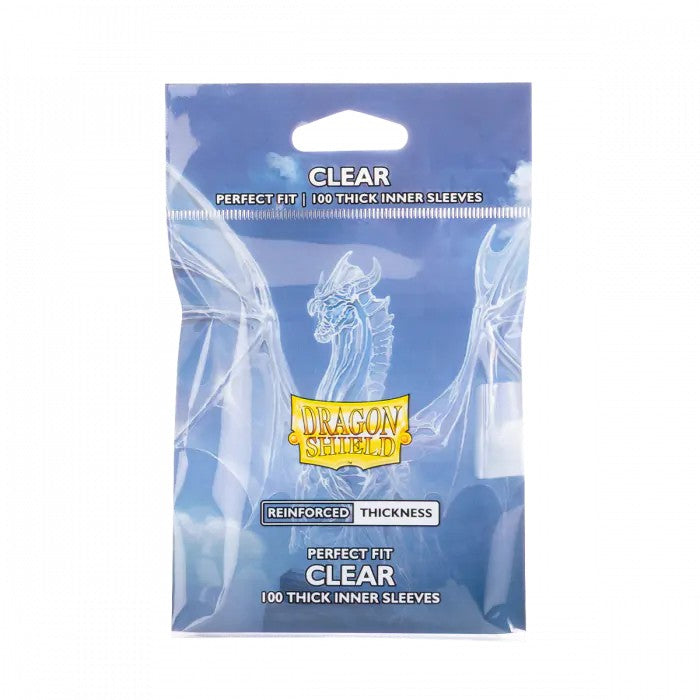 Dragon Shield: Perfect Fit Inner Sleeves Thick Clear