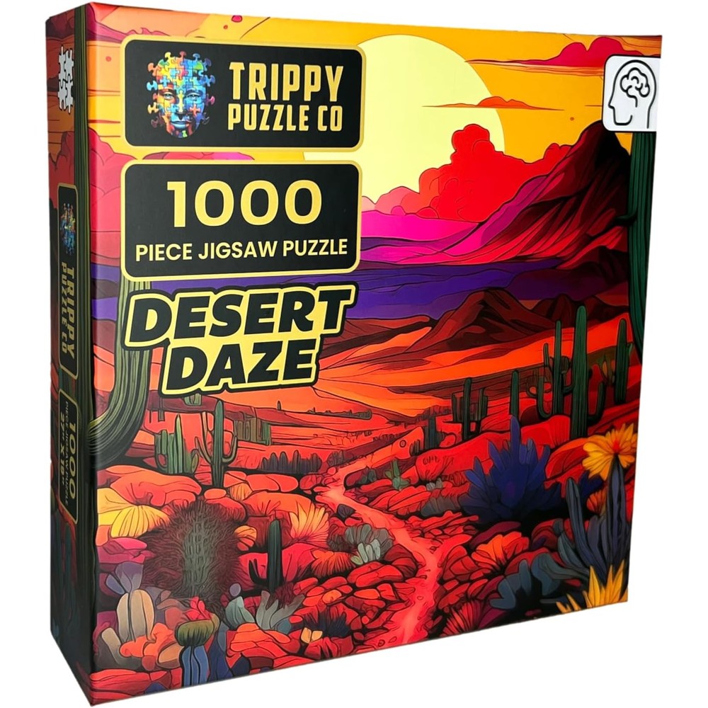 Puzzle - Trippy Puzzles - 1000 Piece Jigsaw Desert Daze