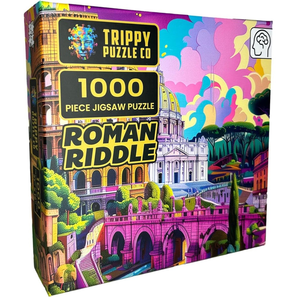 Puzzle - Trippy Puzzles - 1000 Piece Jigsaw Roman Riddle
