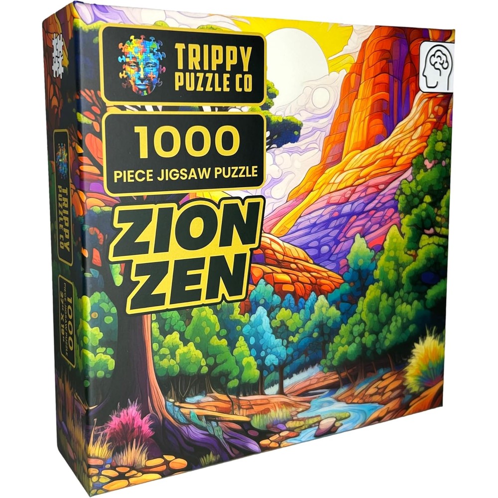 Puzzle - Trippy Puzzles - 1000 Piece Jigsaw Zion Zen