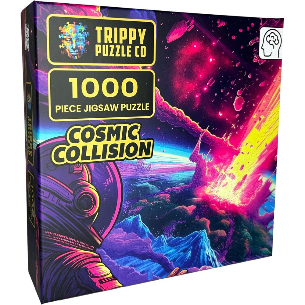 Puzzle - Trippy Puzzles - 1000 Piece Jigsaw Cosmic Collision