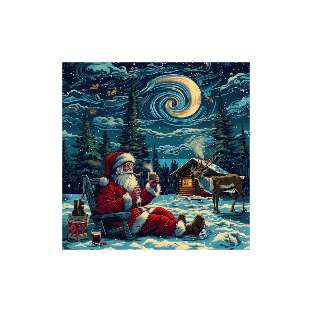 Puzzle - Trippy Puzzles - 300 Pce Wood Jigsaw Merry Moment