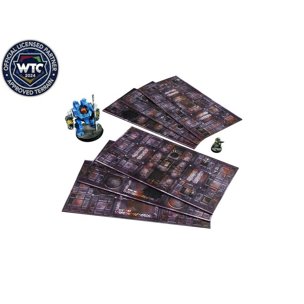 Micro Art Studio - Imperial Terrain Footprint 12x6 inch (6) PREPAINTED [28mm/1:56]