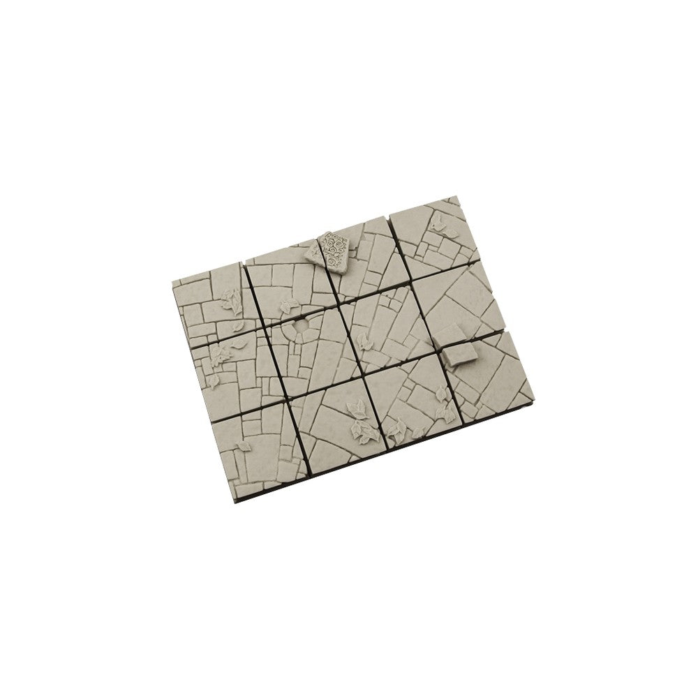 Micro Art Studio - Resin Square/Rectangular Bases - Arcane Bases 20x20mm (10)