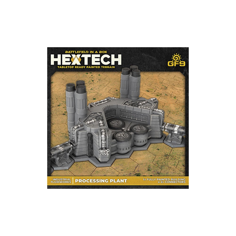 Hextech Terrain: Industrial Fluidworks Processing Plant
