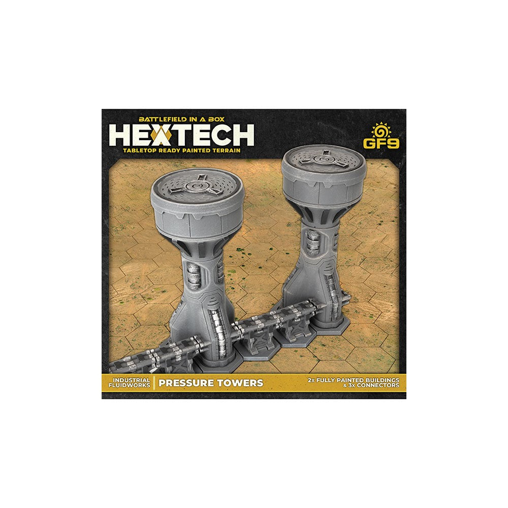 Hextech Terrain: Industrial Fluidworks Pressure Tower