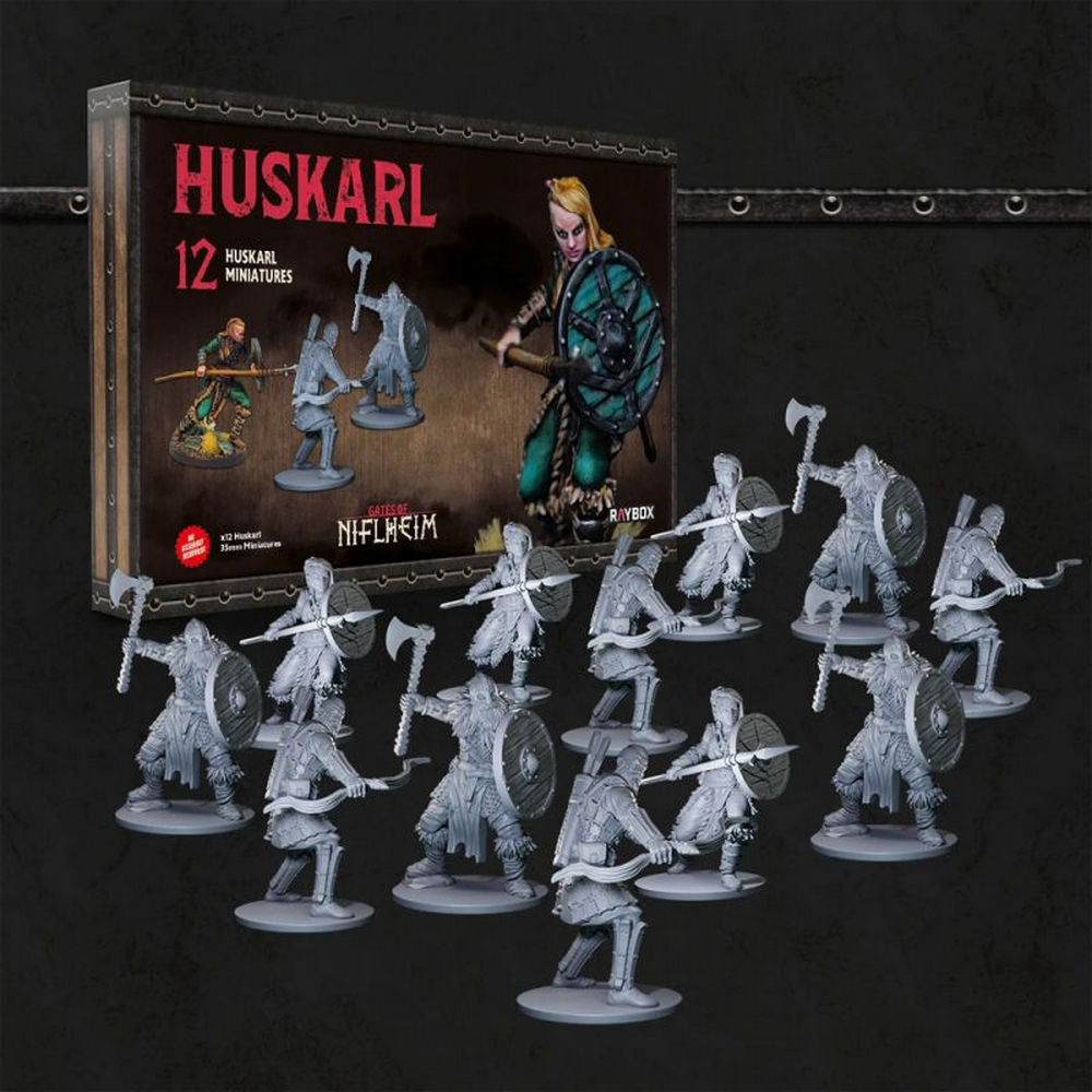 Raybox Games: Gates of Nifleheim Huskarl Miniatures Set