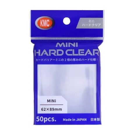 KMC: Mini Sleeves Hard Clear