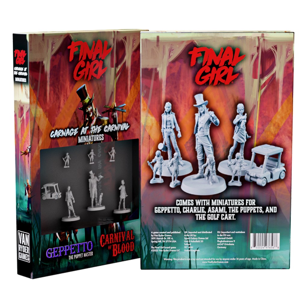 Final Girl: Miniatures Box Carnage at the Carnival