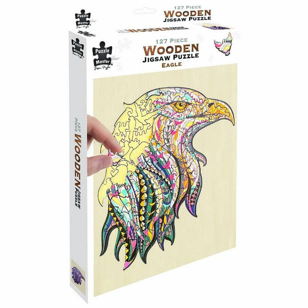 Puzzle - BMS - Eagle Wooden Jigsaw 127Pc