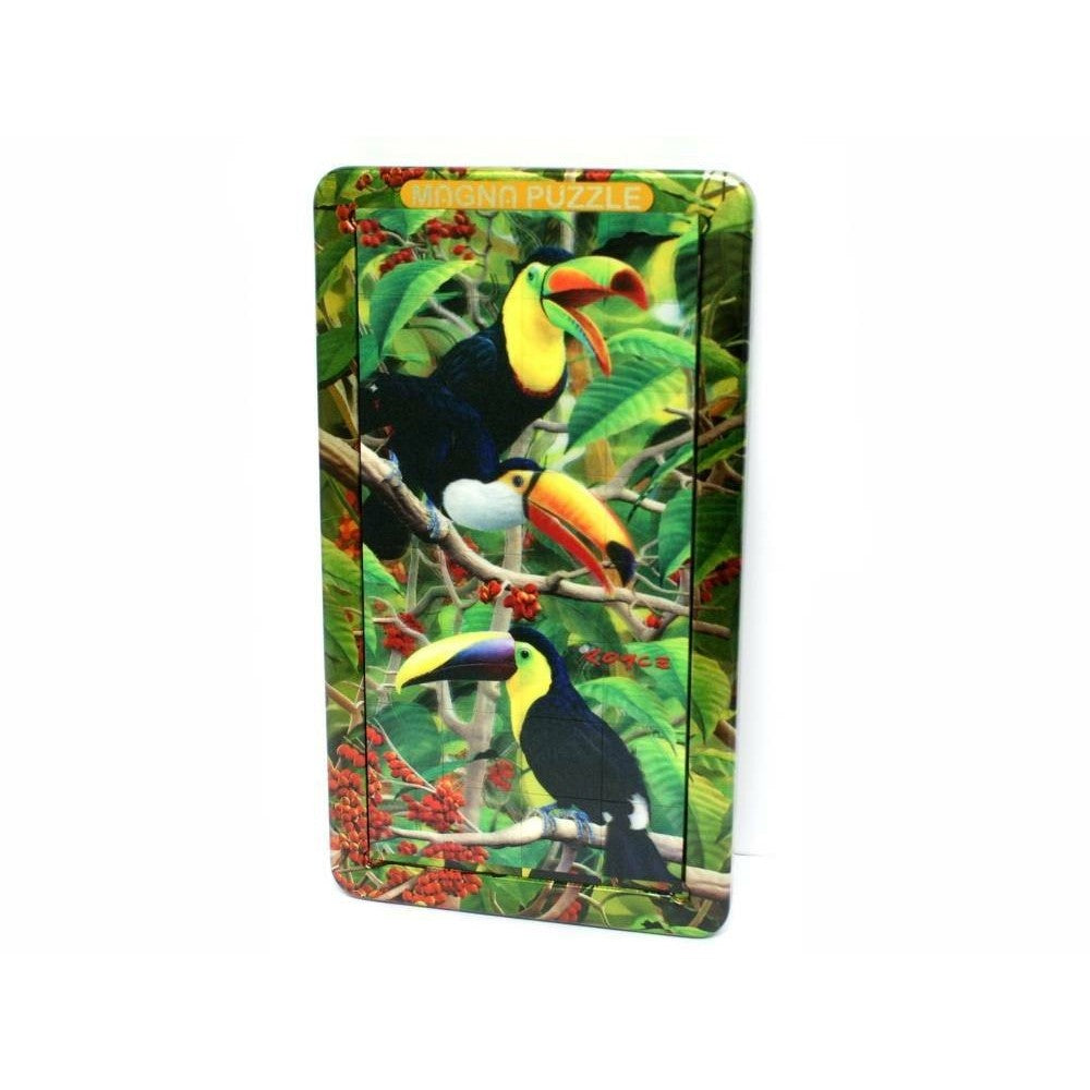 Puzzle - Cheatwell - 3D Magna Portrait Toucans
