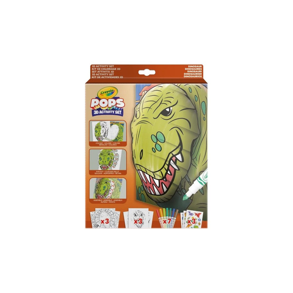 Pops 3D Activity Set Dinosaurs