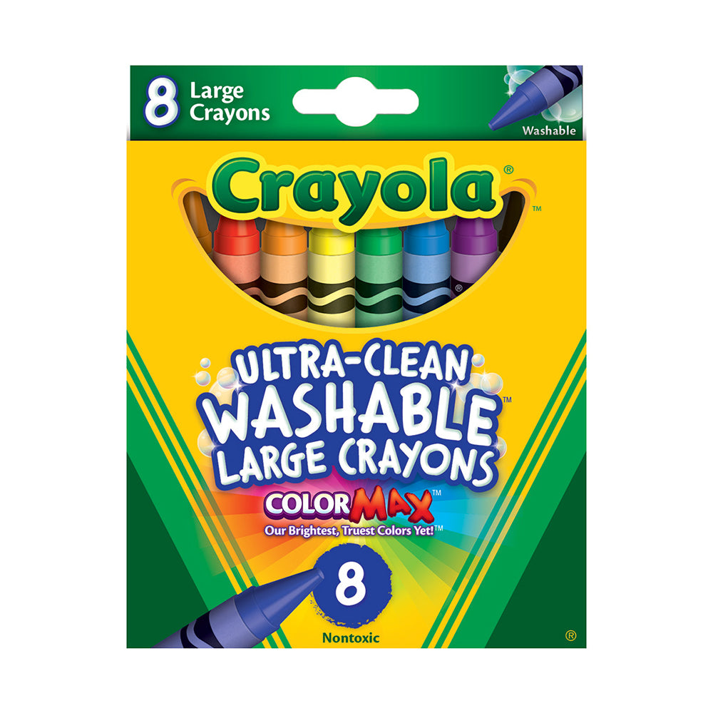 Washable Large Crayons (8)