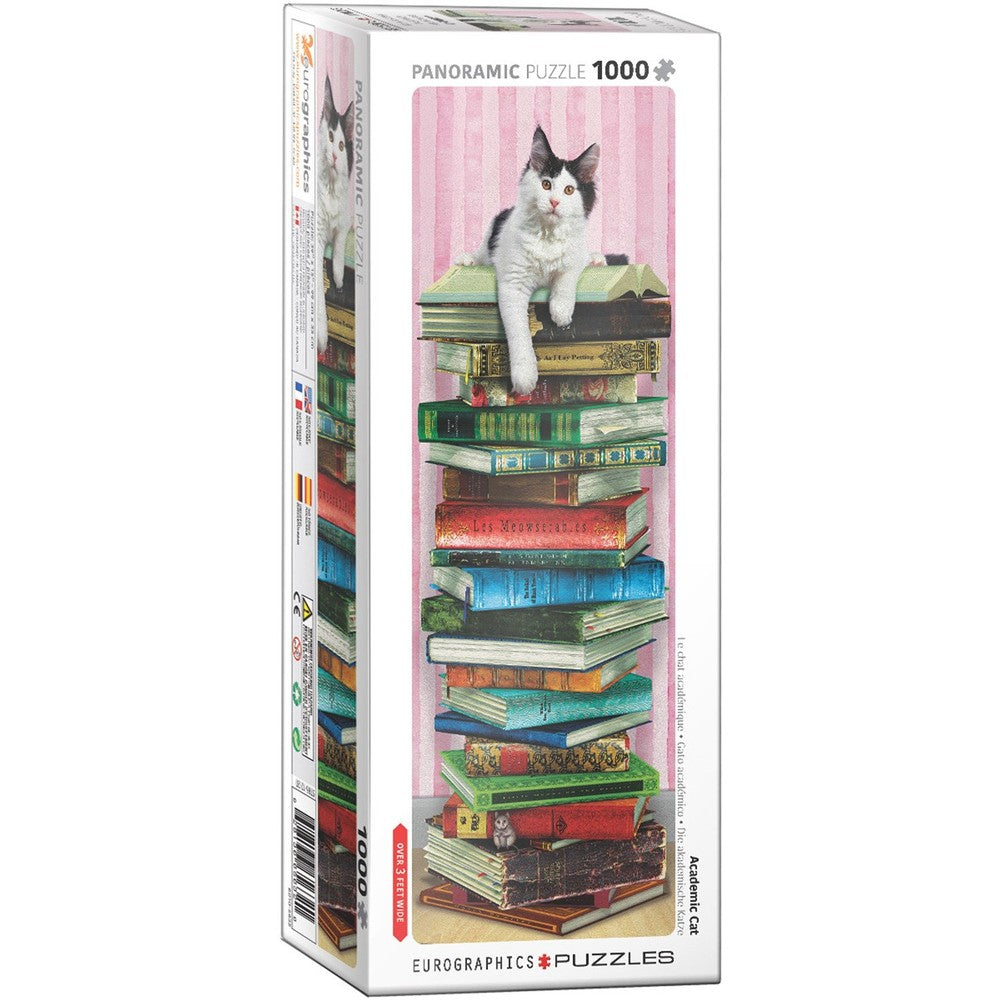 Puzzle - Eurographics - Academic Cat Panoramic 1000pc