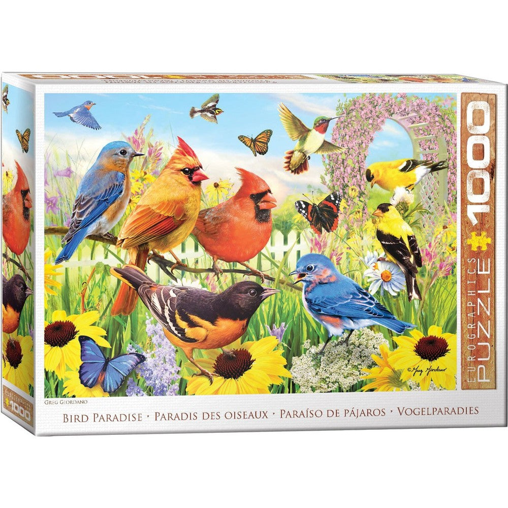 Puzzle - Eurographics - Backyard Birds 1000pc
