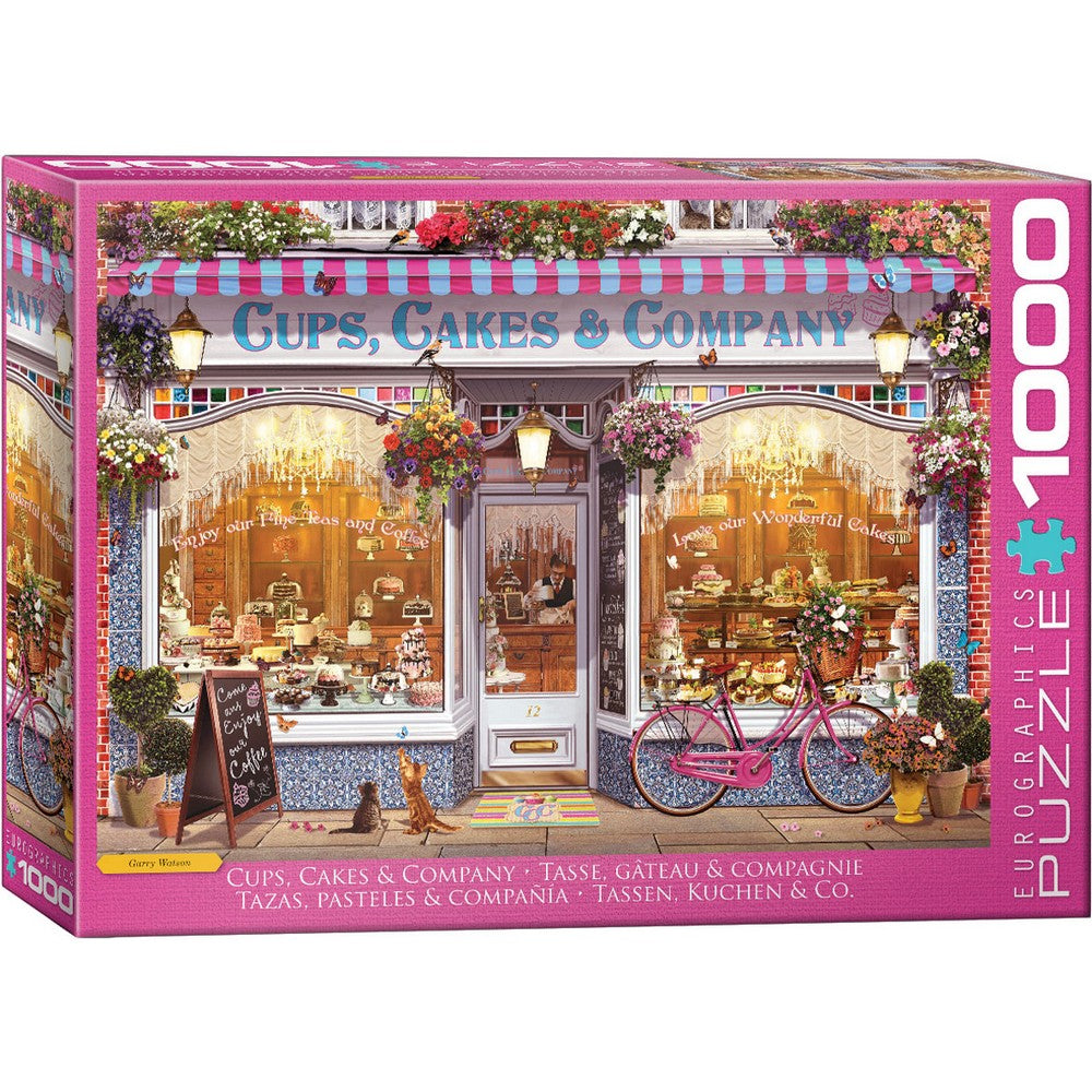 Puzzle - Eurographics - Cups Cakes & Co 1000pc
