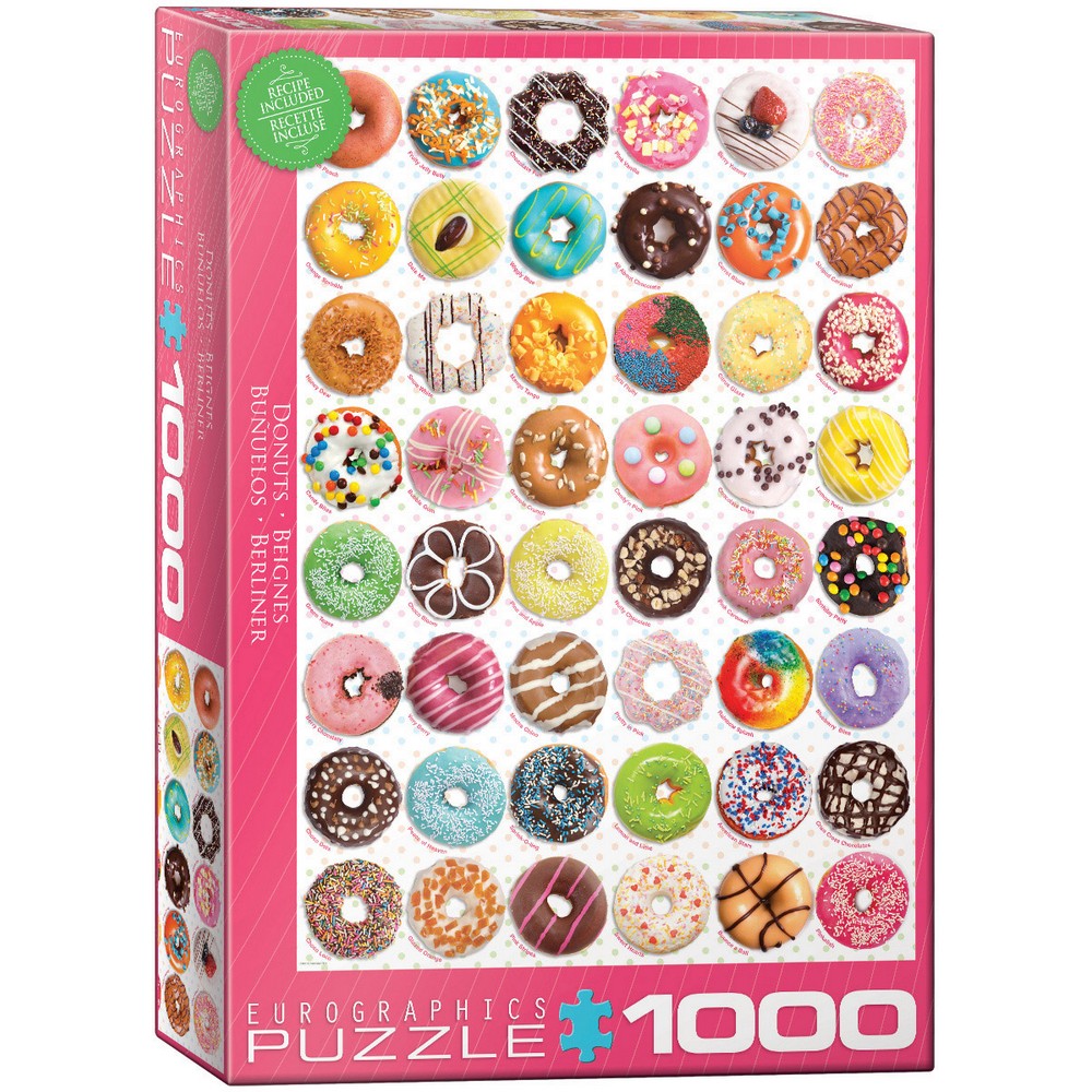 Puzzle - Eurographics - Donut Tops 1000pc