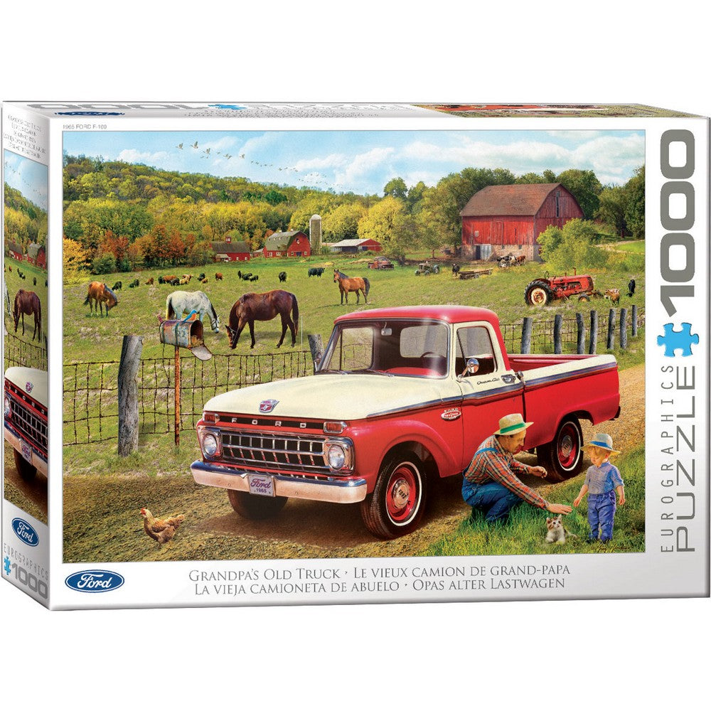 Puzzle - Eurographics - Grandpa's Old Ford Truck 1000P