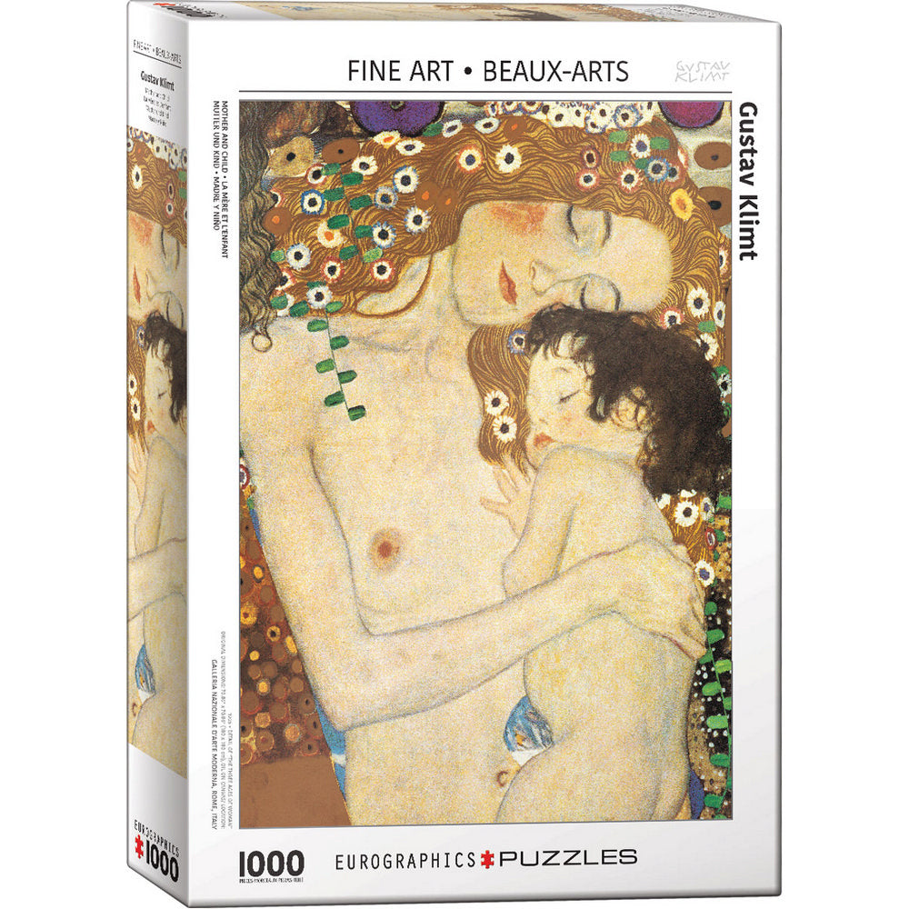Puzzle - Eurographics - Klimt; Mother & Child 1000pc