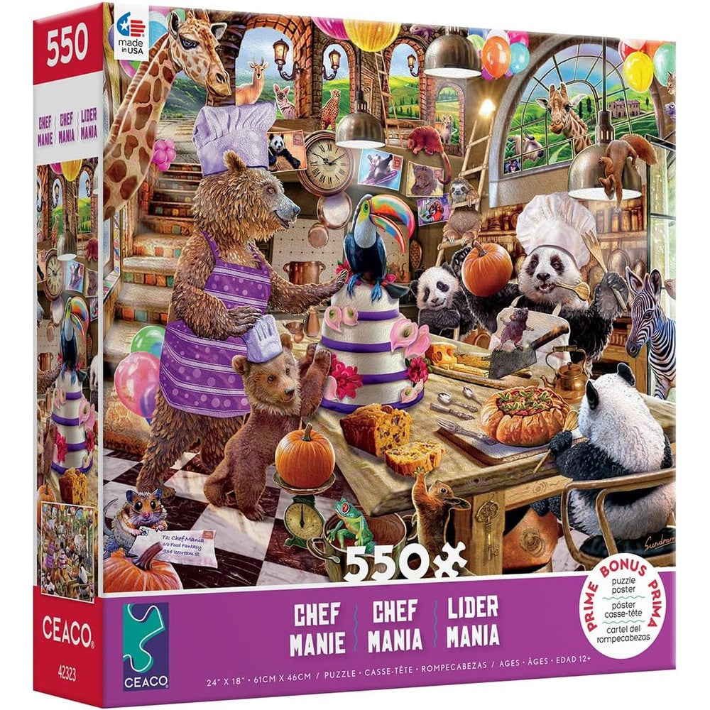 Puzzle - Ceaco - Chef Mania 550Pc