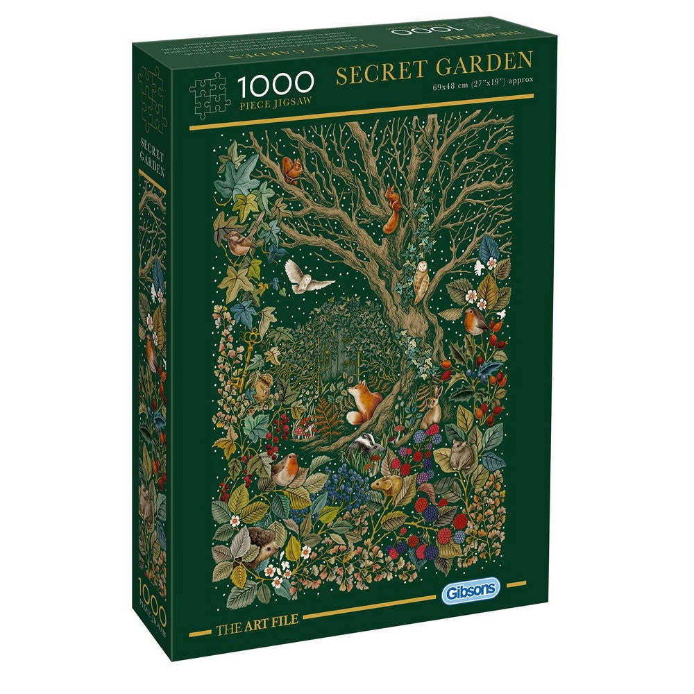 Puzzle - Gibsons - Art File Secret Garden 1000Pc