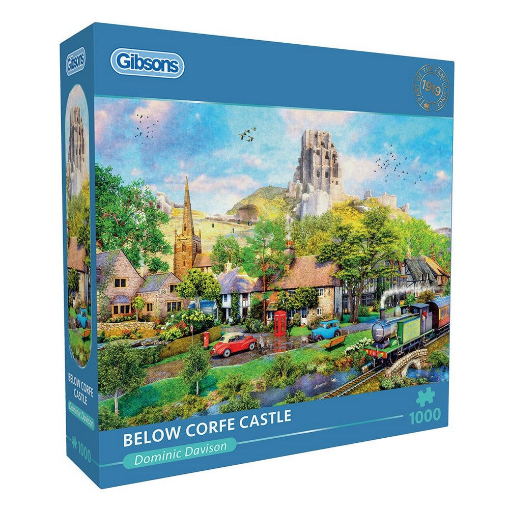 Puzzle - Gibsons - Below Corfe Castle 1000Pc