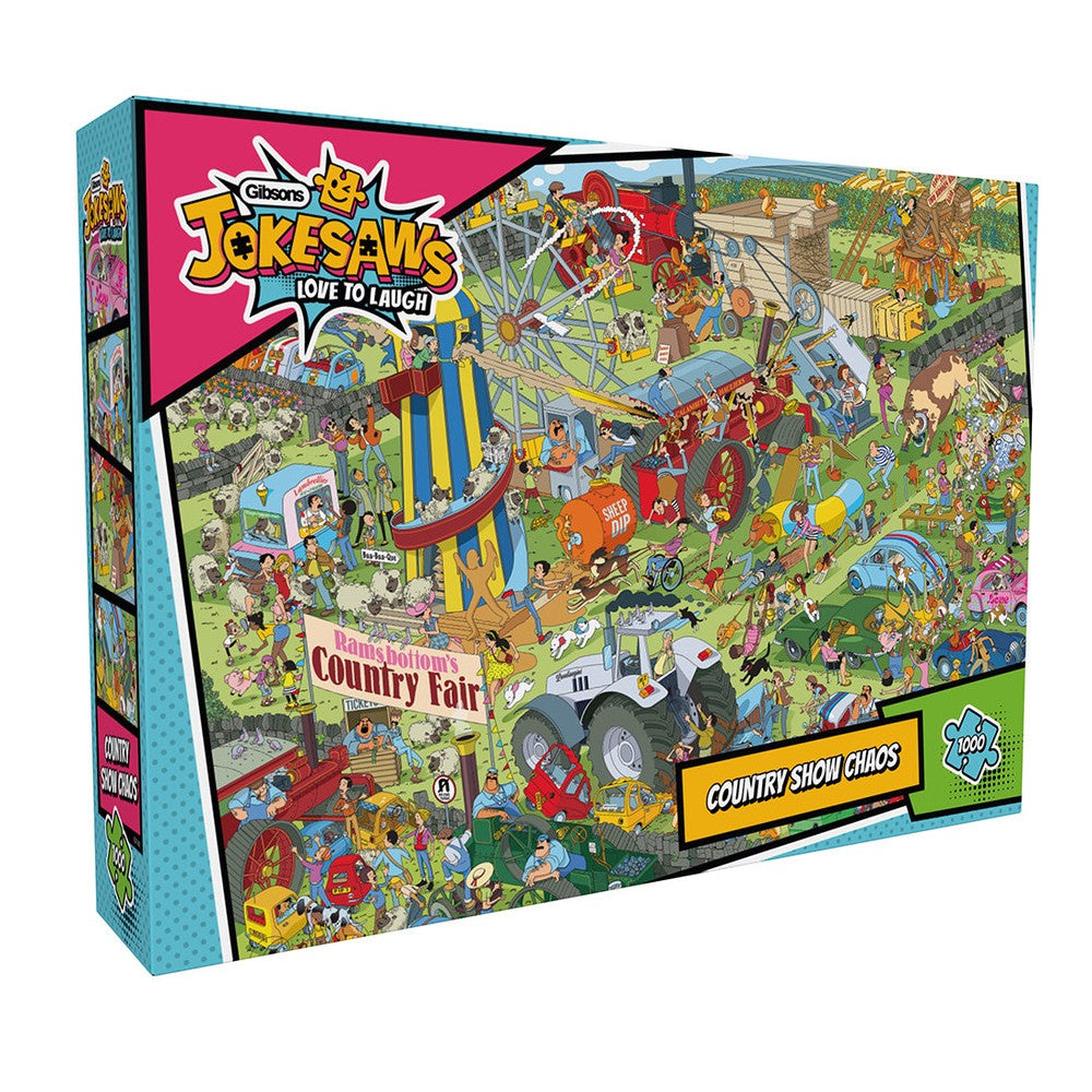 Puzzle - Gibsons - Jokesaws Country Show Chaos
