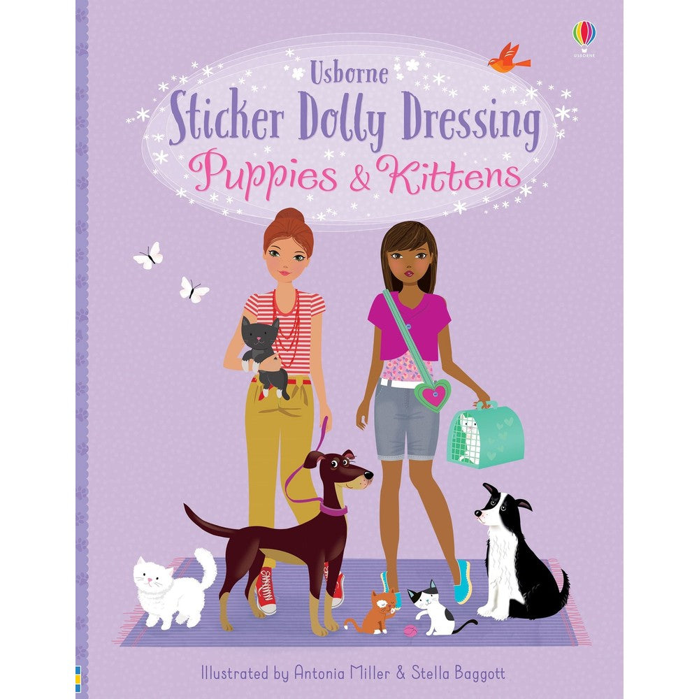 Sticker Dolly Dressing Puppies