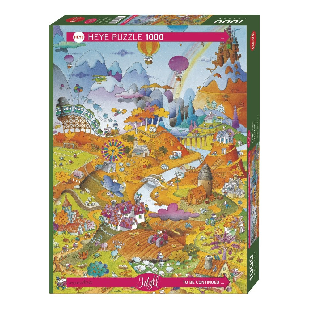 Puzzle - Heye - Mordillo; Idyll Field 1000Pc
