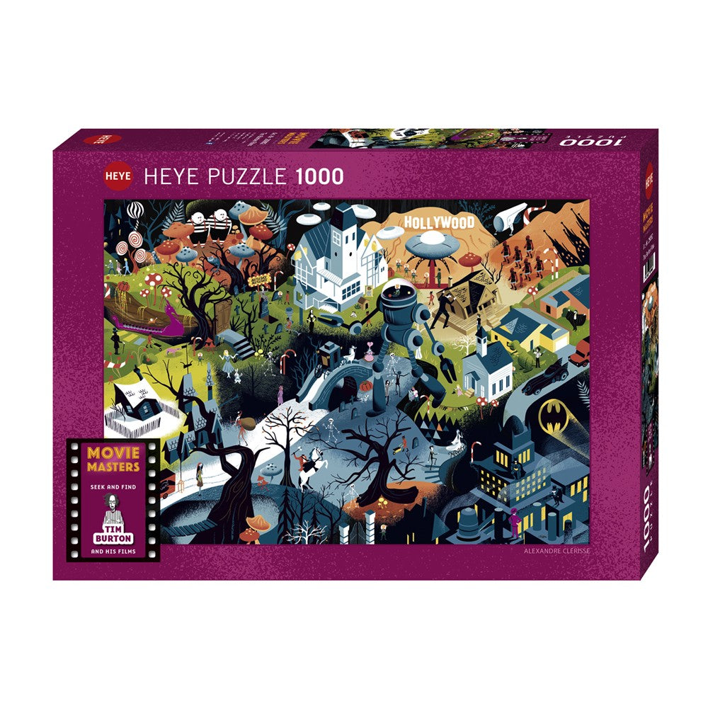 Puzzle - Heye - Movie Masters; Burton 1000Pc