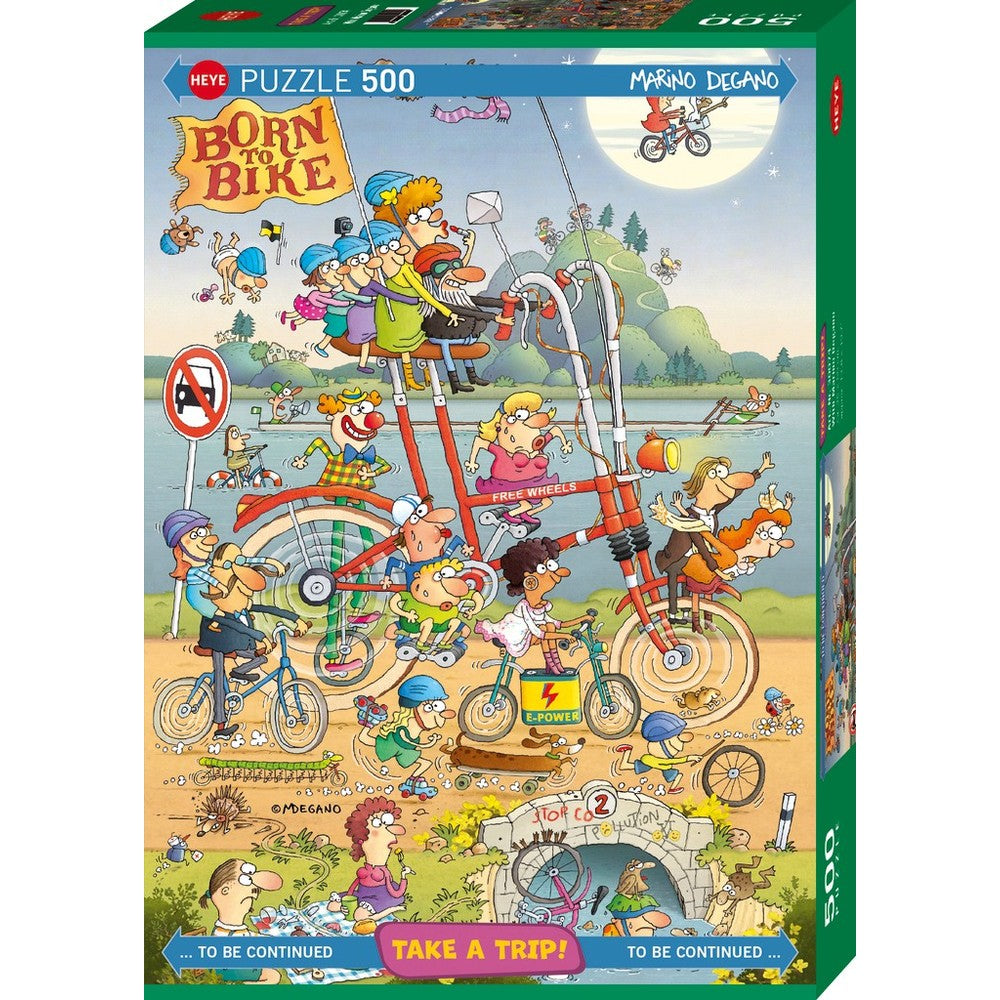 Puzzle - Heye - Take A Trip; Degano 500Pc