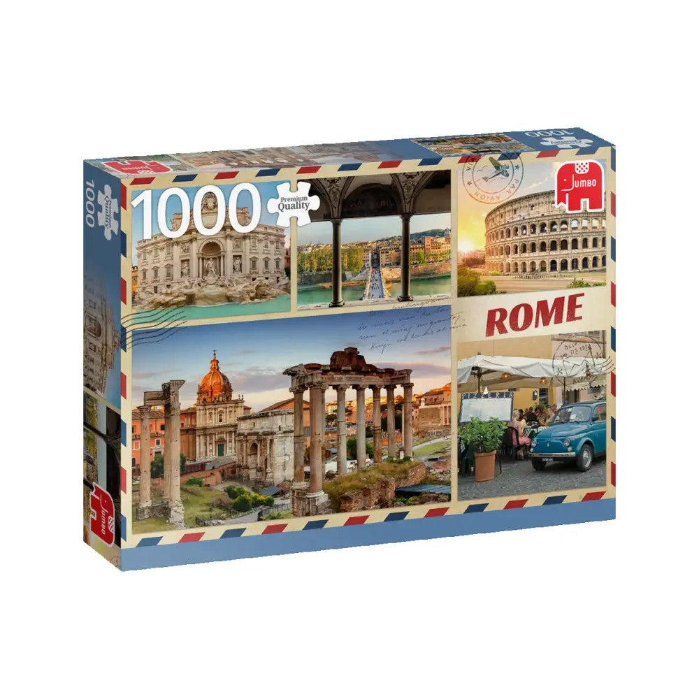 Puzzle - Jumbo - Greetings From Rome 1000Pc