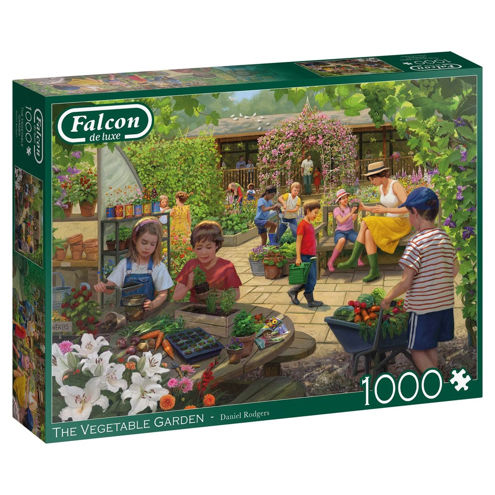 Puzzle - Jumbo - The Vegetable Garden 1000Pc