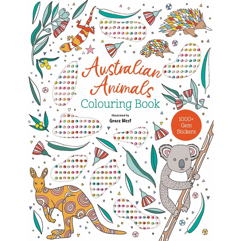 Australian Animals Colouring Book, GEM Sticker