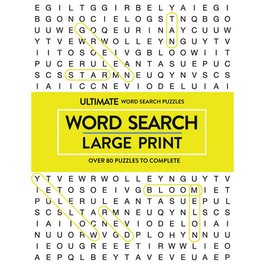 Word Search Large Print