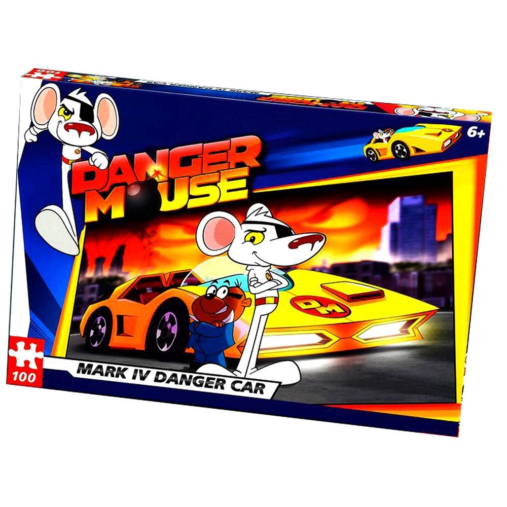 Puzzle - Paul Lamond - Danger Mouse Danger Car 100Pc