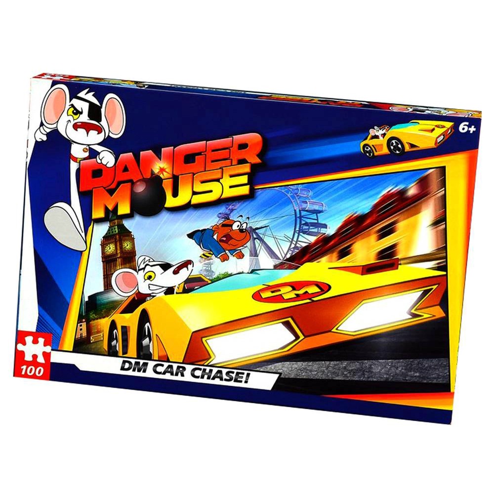 Puzzle - Paul Lamond - Danger Mouse Dm Car Chase 100P