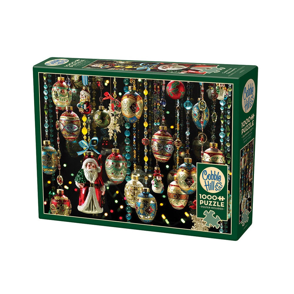 Puzzle - Cobble Hill - Christmas Ornaments 1000Pc Ch