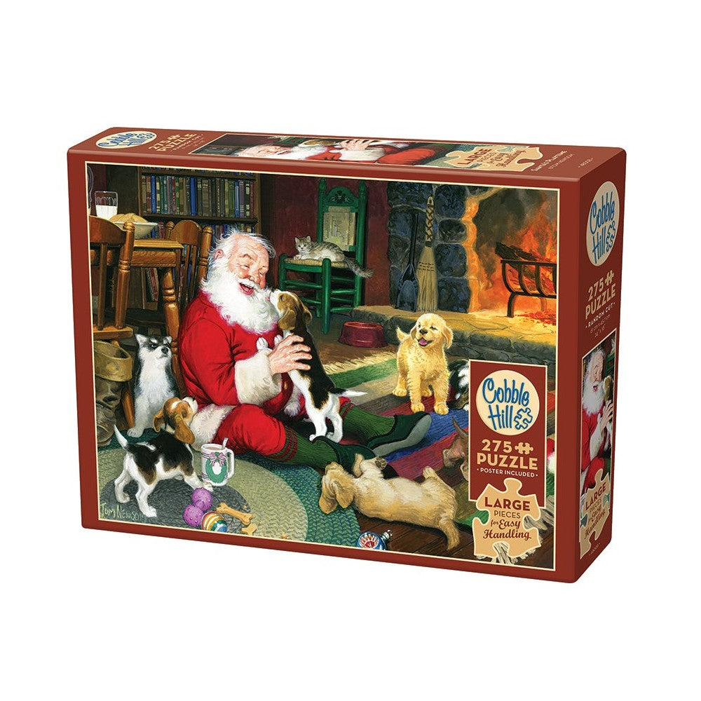 Puzzle - Cobble Hill - Santa's Playtime 275Pcxl