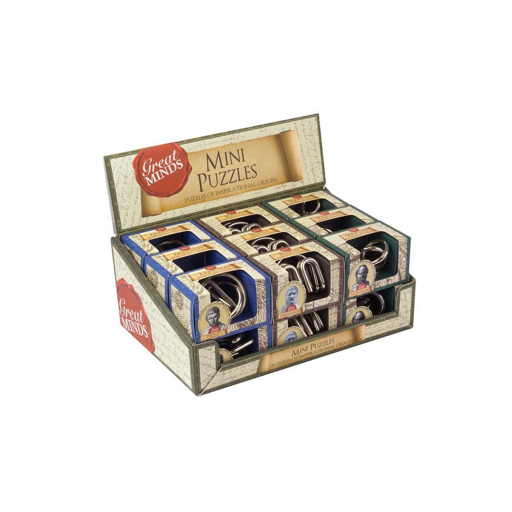 Puzzle - Professor Puzzle - Great Minds Mini Metal X 18