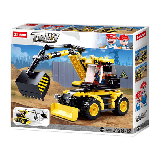 Town Excavator 196Pcs