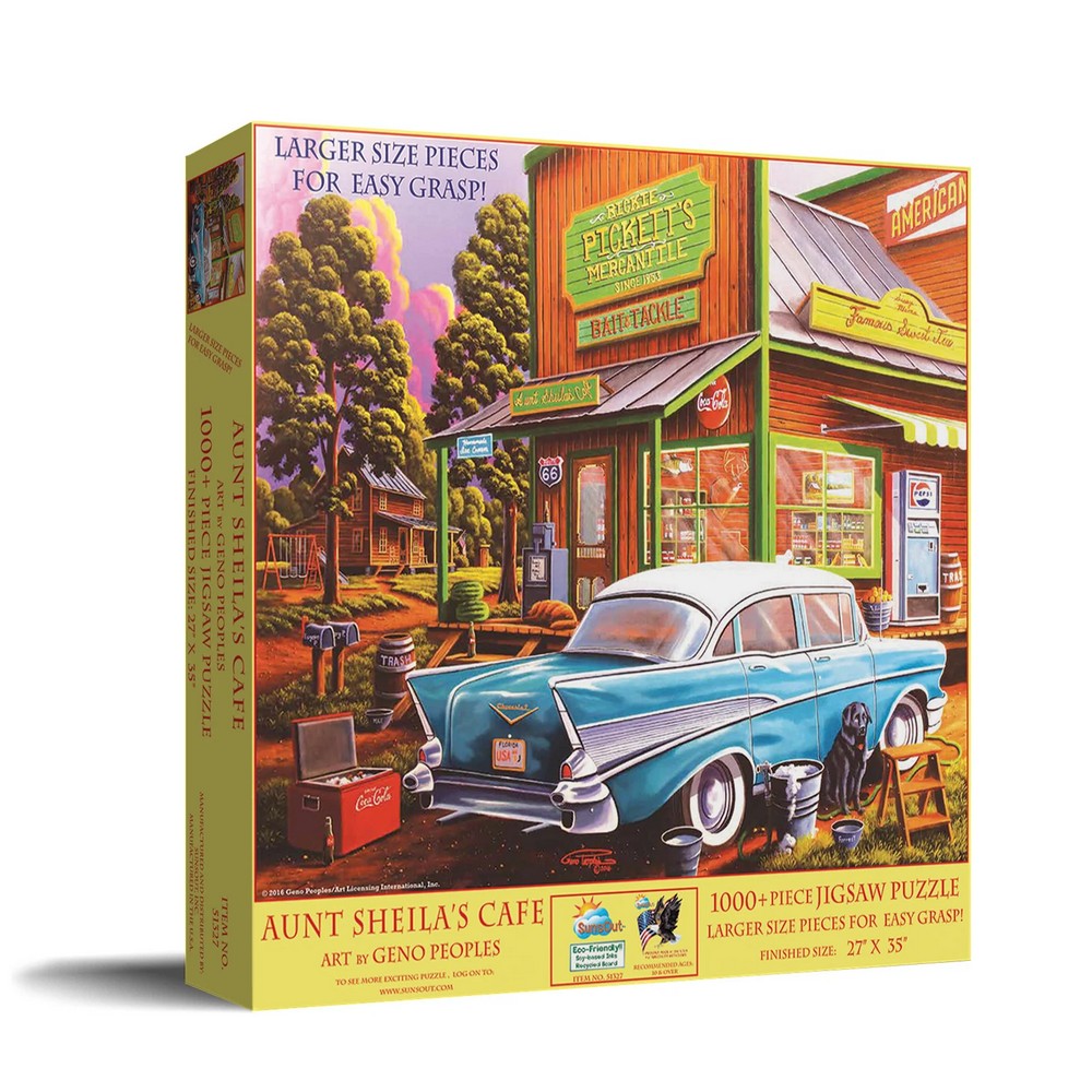 Puzzle - Sunsout - Aunt Sheila's Cafe 1000Pcxl