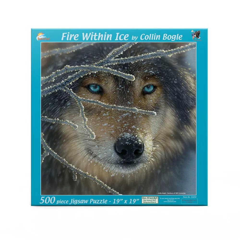 Puzzle - Sunsout - Fire Within Ice 500Pc