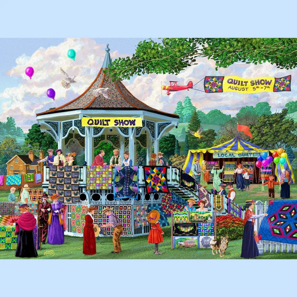 Puzzle - Sunsout - Summer Quilt Show 1000Pc