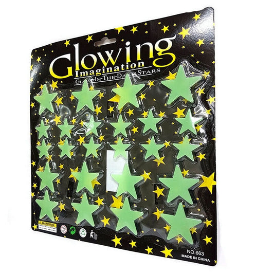 Glow In The Dark Stars (24 Stars)
