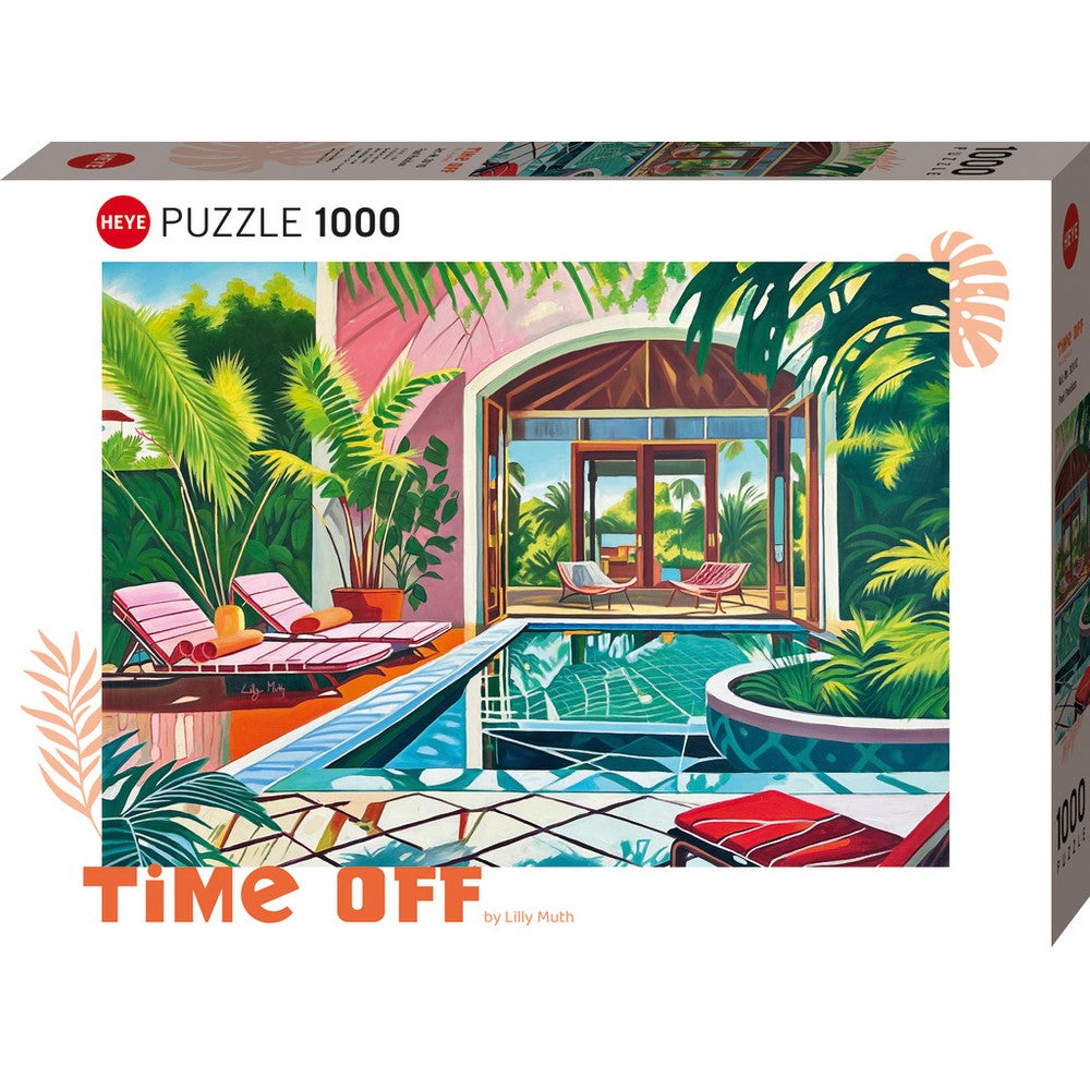 Puzzle - Heye - Lilly Muth; Time Off, Pool Position 1000pc
